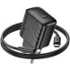 Сетевое зарядное устройство Hoco CS24A PD25W + кабель Type-C to Lightning - Black (960178B). Фото 6 из 9