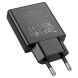 Сетевое зарядное устройство Hoco N38 (20W) - Black (346130B). Фото 6 из 9