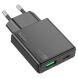 Сетевое зарядное устройство Hoco N38 (20W) - Black (346130B). Фото 3 из 9