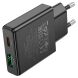 Сетевое зарядное устройство Hoco N38 (20W) - Black (346130B). Фото 4 из 9