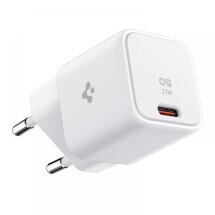 Сетевое зарядное устройство Spigen (SGP) PE2103EU 27W - White: фото 1 из 8