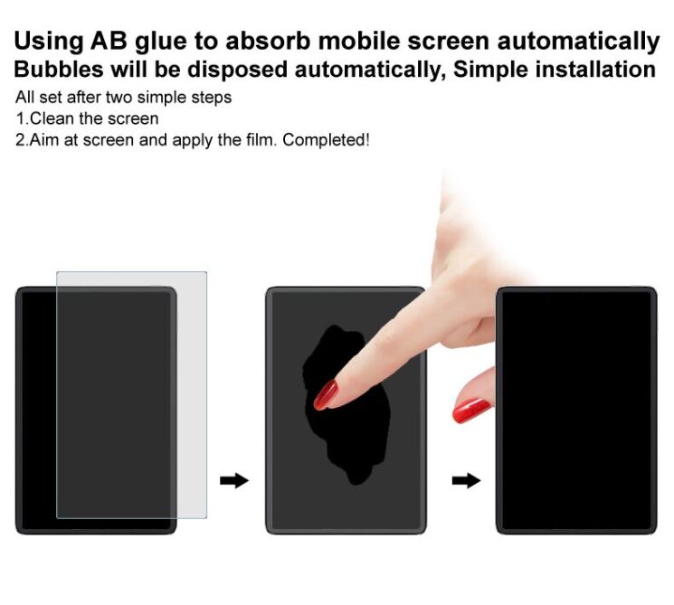 Захисне скло IMAK H.Explosion-Proof Glass для Samsung Galaxy Tab S10 FE: фото 7 з 8