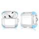 Силиконовый чехол Deexe Defender Cover для Apple AirPods 3 - Sky Blue (287201SL). Фото 2 из 6