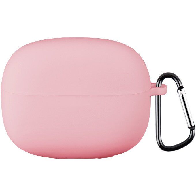 Силиконовый чехол Deexe Silicone Case (FH) для Xiaomi Redmi Buds 8 Pro - Pink: фото 1 из 9