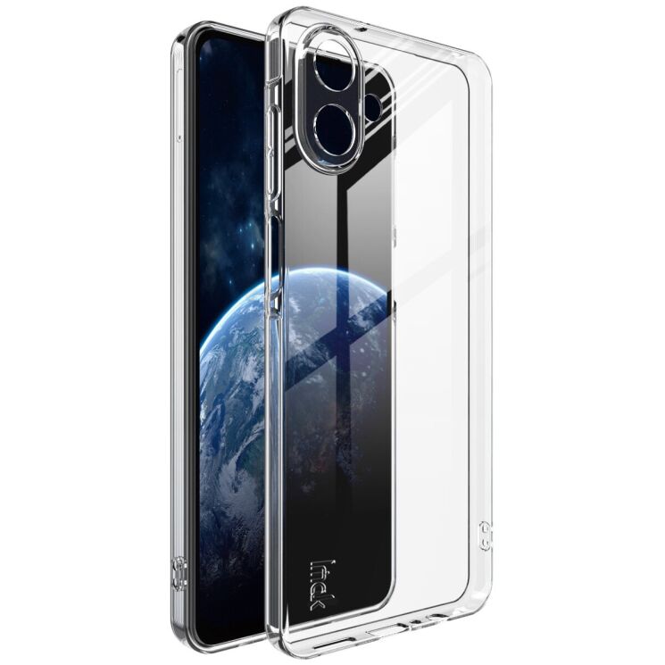 Силіконовий (TPU) чохол IMAK UX-5 Series для Samsung Galaxy A07 (A075) - Transparent: фото 1 з 7