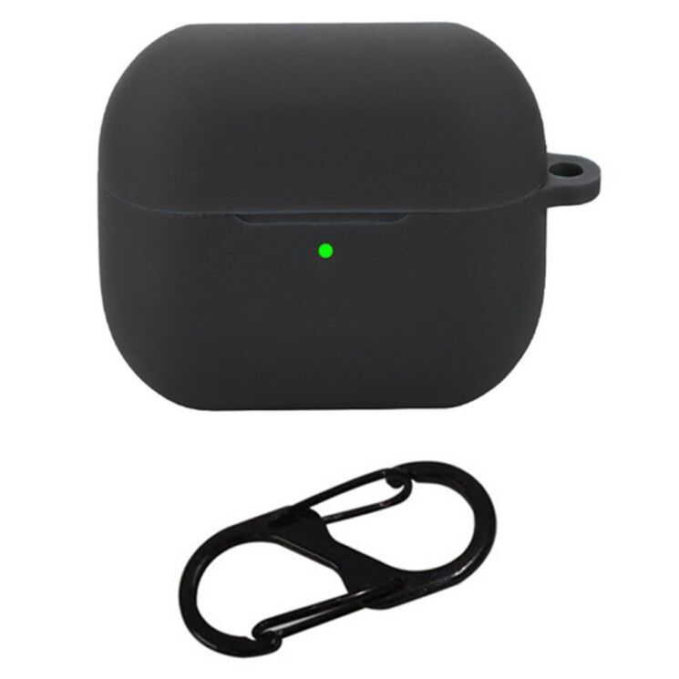 Силиконовый чехол UniCase Protective Color для Samsung Galaxy Buds 3 / Buds 3 Pro - Black: фото 1 из 3