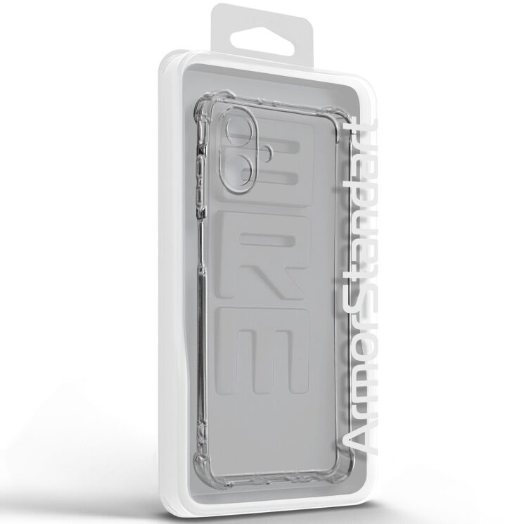 Силіконовий (TPU) чохол ArmorStandart Air Force для Samsung Galaxy A07 (A075) - Transparent: фото 3 з 6