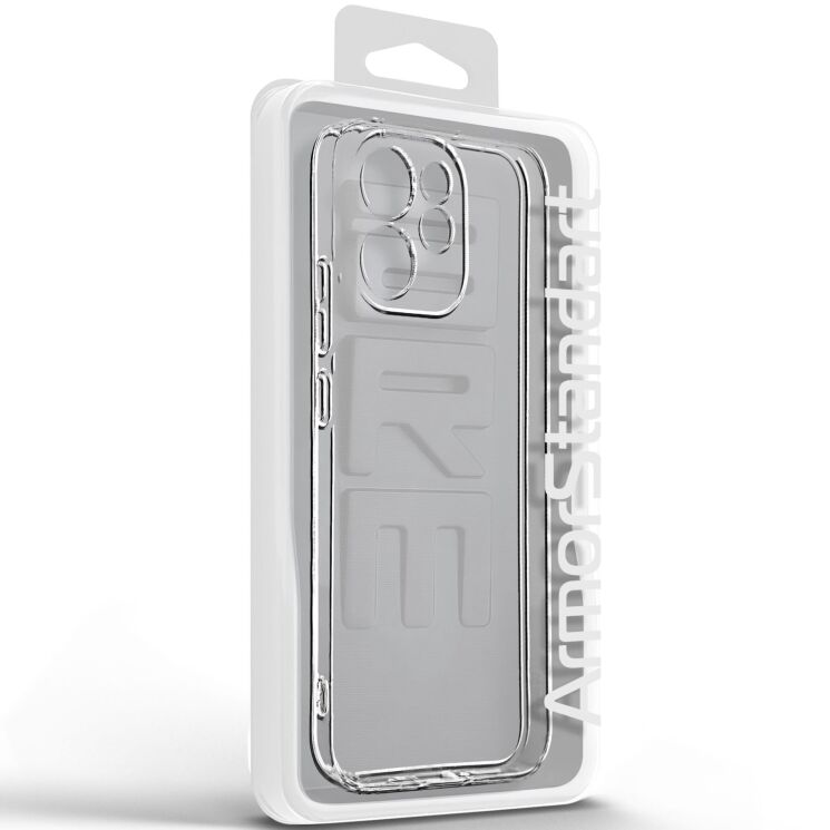 Силиконовый (TPU) чехол ArmorStandart Air Series для OPPO Reno 15 F/FS - Transparent: фото 3 из 6