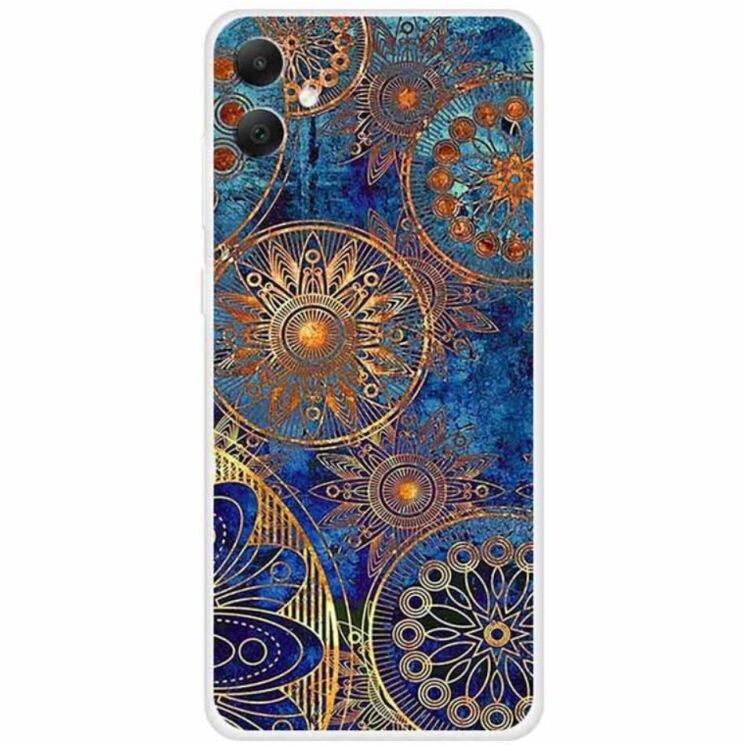 Силиконовый (TPU) чехол Deexe Life Style для Samsung Galaxy A05 (A055) - Golden Flower: фото 1 из 3