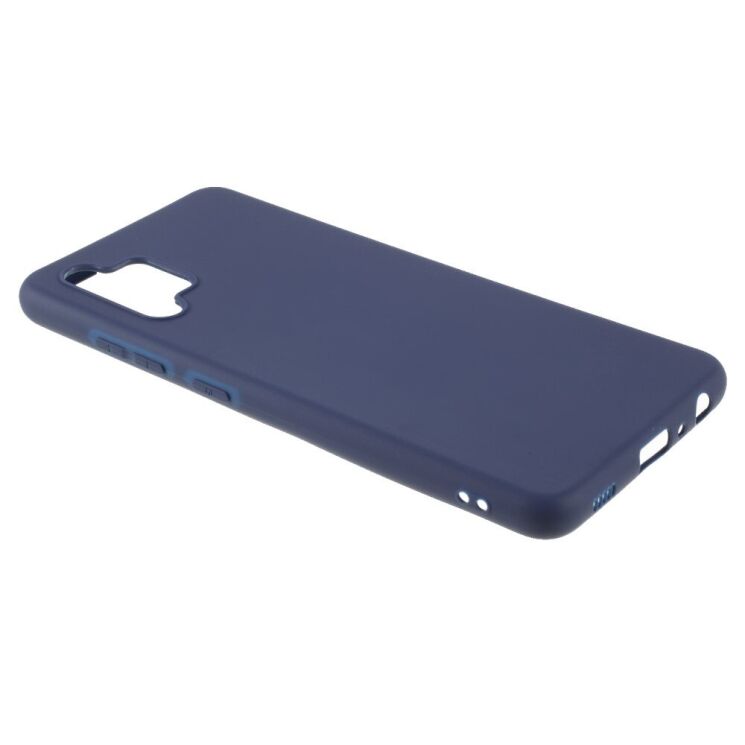 Силиконовый (TPU) чехол Deexe Matte Case для Samsung Galaxy A32 (А325) - Dark Blue: фото 4 из 7