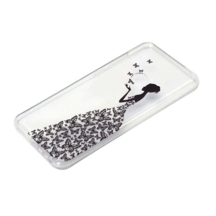 Силіконовий (TPU) чохол Deexe Pretty Glossy для ASUS Zenfone 5 (ZE620KL) - Butterfly Girl: фото 3 з 6