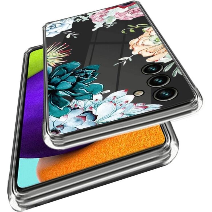 Силіконовий (TPU) чохол Deexe Pretty Glossy для Samsung Galaxy A15 (A155) - Succulent Plant: фото 2 з 3