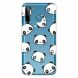 Силіконовий (TPU) чохол Deexe Pretty Glossy для Samsung Galaxy A21 (A215) - Lovely Panda (256610O). Фото 1 з 5