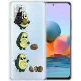 Силіконовий (TPU) чохол Deexe Pretty Glossy для Xiaomi Redmi Note 10 Pro - Avocado (278427C)