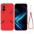 Силіконовий (TPU) чохол Deexe Silicone Case для Infinix GT 50 Pro - Red: фото 1 з 9