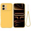 Силиконовый (TPU) чехол Deexe Silicone Case для Infinix Note Edge - Yellow (409204Y)