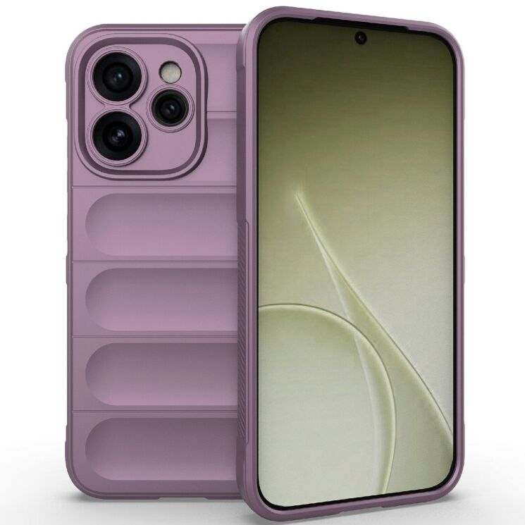 Силиконовый (TPU) чехол Deexe Terra Case для OPPO Reno 15 Pro - Light Purple: фото 1 из 5