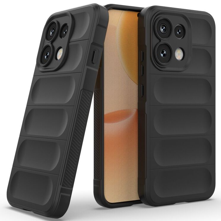 Силіконовий (TPU) чохол Deexe Terra Case для OPPO Reno 16 F/FS - Black (413407B) Силіконовий (TPU) чохол Deexe Terra Case для OPPO Reno 16 F/FS - Black: фото 2 з 8