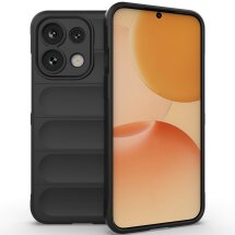 Силіконовий (TPU) чохол Deexe Terra Case для OPPO Reno 16 F/FS - Black: фото 1 з 8