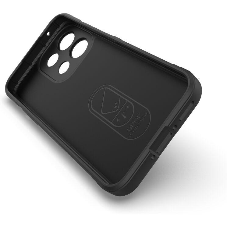 Силіконовий (TPU) чохол Deexe Terra Case для OPPO Reno 16 F/FS - Black (413407B) Силіконовий (TPU) чохол Deexe Terra Case для OPPO Reno 16 F/FS - Black: фото 3 з 8