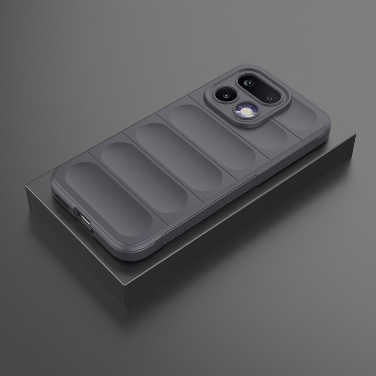 Силіконовий (TPU) чохол Deexe Terra Case для Realme 16 Pro - Dark Grey (428012DH) Силіконовий (TPU) чохол Deexe Terra Case для Realme 16 Pro - Dark Grey: фото 2 з 5
