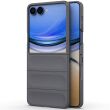 Силиконовый (TPU) чехол Deexe Terra Case для Samsung Galaxy Flip 8 - Dark Grey (423515DH)