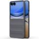 Силиконовый (TPU) чехол Deexe Terra Case для Samsung Galaxy Flip 8 - Dark Grey (423515DH). Фото 1 из 6
