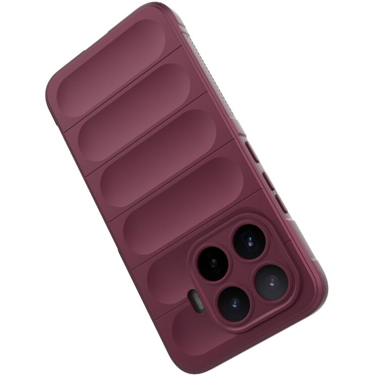 Силіконовий (TPU) чохол Deexe Terra Case для Xiaomi 17T Pro - Wine Red (422328WR) Силіконовий (TPU) чохол Deexe Terra Case для Xiaomi 17T Pro - Wine Red: фото 4 з 9