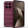 Силіконовий (TPU) чохол Deexe Terra Case для Xiaomi 17T Pro - Wine Red (422328WR)