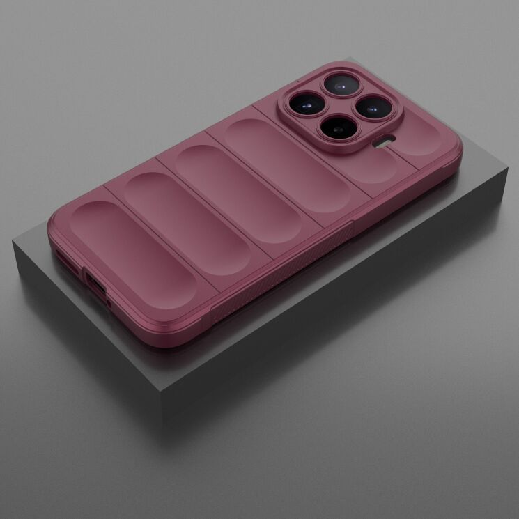 Силіконовий (TPU) чохол Deexe Terra Case для Xiaomi 17T Pro - Wine Red (422328WR) Силіконовий (TPU) чохол Deexe Terra Case для Xiaomi 17T Pro - Wine Red: фото 5 з 9