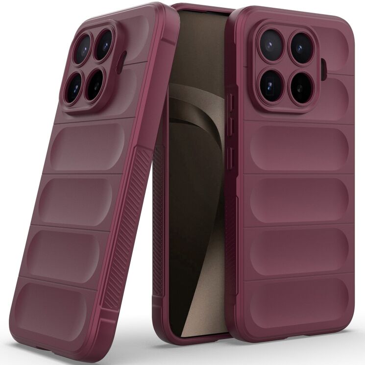 Силіконовий (TPU) чохол Deexe Terra Case для Xiaomi 17T Pro - Wine Red (422328WR) Силіконовий (TPU) чохол Deexe Terra Case для Xiaomi 17T Pro - Wine Red: фото 2 з 9