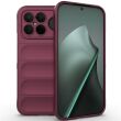 Силиконовый (TPU) чехол Deexe Terra Case для Xiaomi Poco F8 Ultra - Wine Red (403428WR)