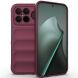 Силиконовый (TPU) чехол Deexe Terra Case для Xiaomi Poco F8 Ultra - Wine Red (403428WR). Фото 1 из 6