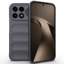 Силіконовий (TPU) чохол Deexe Terra Case для Xiaomi Poco F9 Ultra - Dark Grey: фото 1 з 7