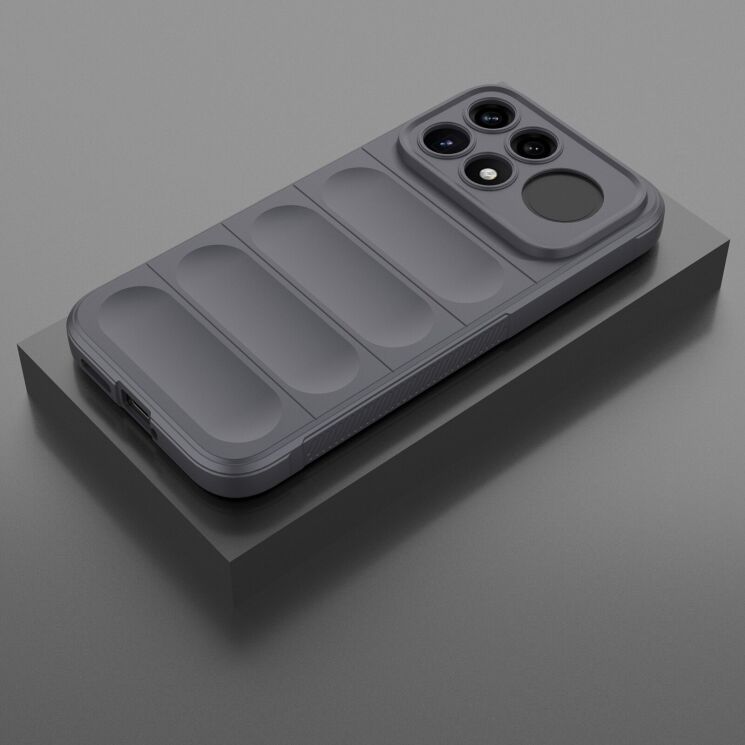Силіконовий (TPU) чохол Deexe Terra Case для Xiaomi Poco F9 Ultra - Dark Grey (430151DH) Силіконовий (TPU) чохол Deexe Terra Case для Xiaomi Poco F9 Ultra - Dark Grey: фото 2 з 7
