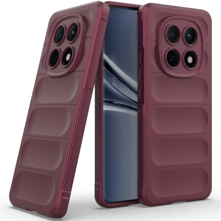 Силіконовий (TPU) чохол Deexe Terra Case для Xiaomi Redmi Note 15 5G / Poco M8 5G - Wine Red (404608WR) Силіконовий (TPU) чохол Deexe Terra Case для Xiaomi Redmi Note 15 5G / Poco M8 5G - Wine Red: фото 2 з 6