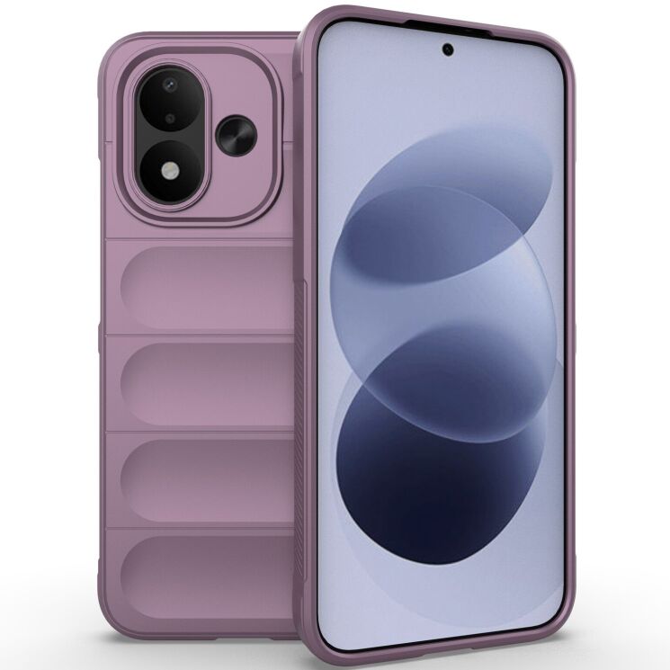 Силиконовый (TPU) чехол Deexe Terra Case для Xiaomi Redmi Note 17 - Light Purple: фото 1 из 4