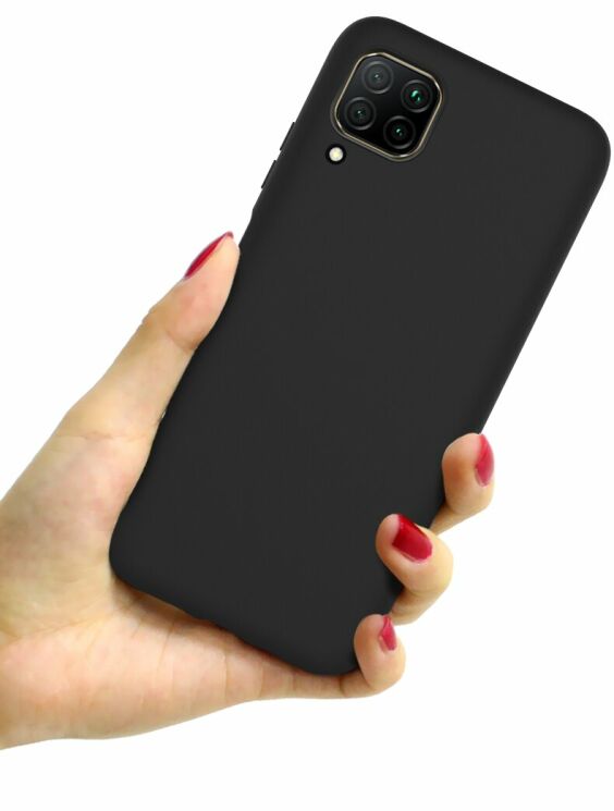 Силиконовый (TPU) чехол IMAK UC-1 Series для Huawei P40 Lite - Black: фото 7 из 9
