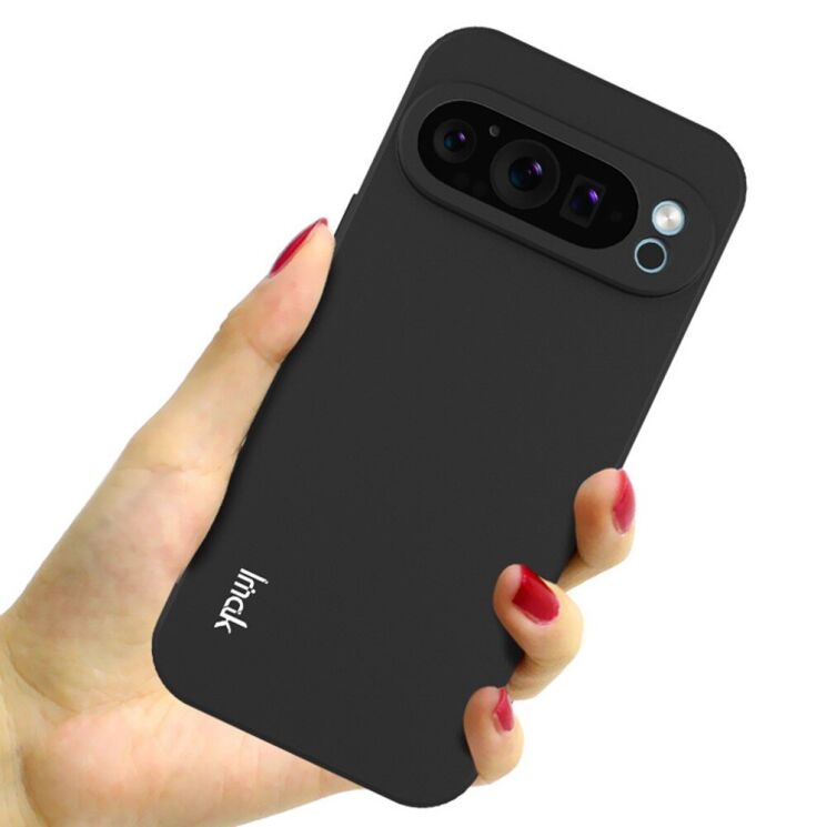 Силиконовый (TPU) чехол IMAK UC-3 Series для Google Pixel 9 Pro XL - Black: фото 7 из 10