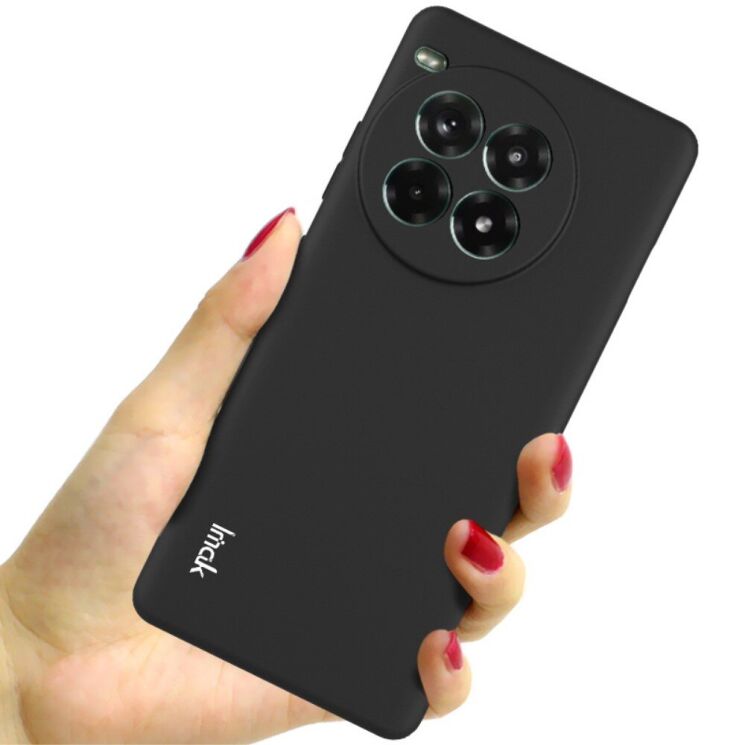 Силіконовий (TPU) чохол IMAK UC-3 Series для OnePlus Ace 3 Pro - Black: фото 6 з 11