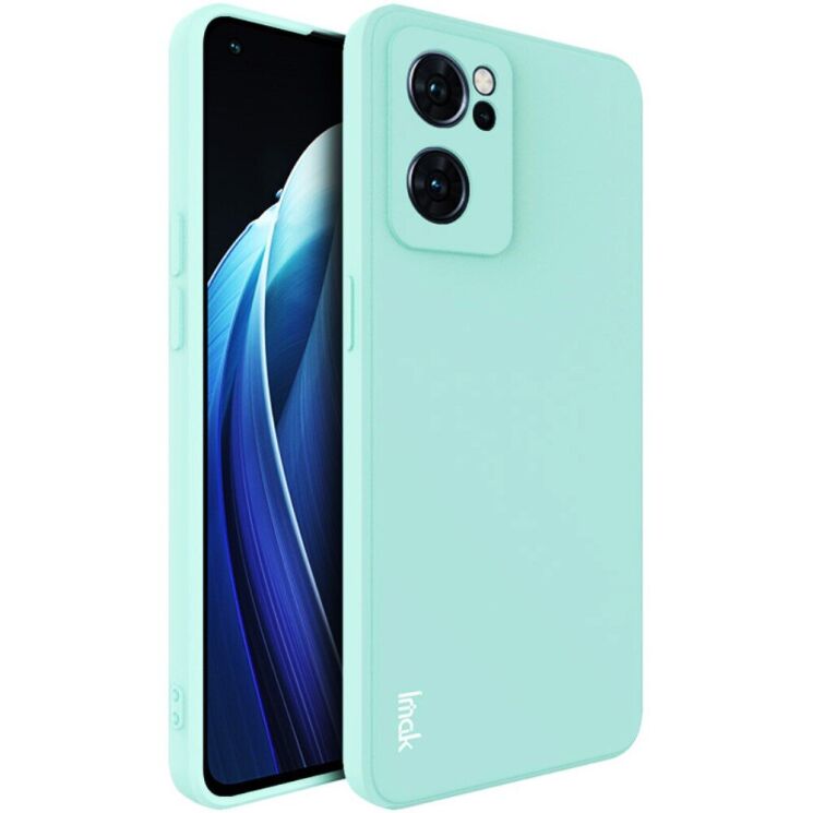 Силиконовый (TPU) чехол IMAK UC-4 Series для OPPO Reno 7 5G Chinese - Cyan: фото 1 из 13