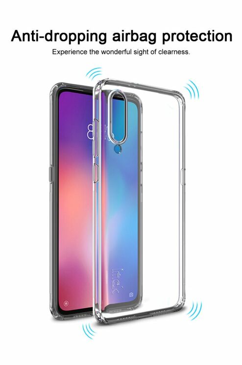 Силиконовый (TPU) чехол IMAK UX-6 Series для Xiaomi Mi 9 - Transparent: фото 8 из 15