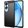 Силиконовый (TPU) чехол MOFI Carbon Fiber для OPPO A60 - Black (357445B)