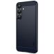 Силиконовый (TPU) чехол MOFI Carbon Fiber для Samsung Galaxy S25 Plus (S936) - Blue (371908L). Фото 1 из 9