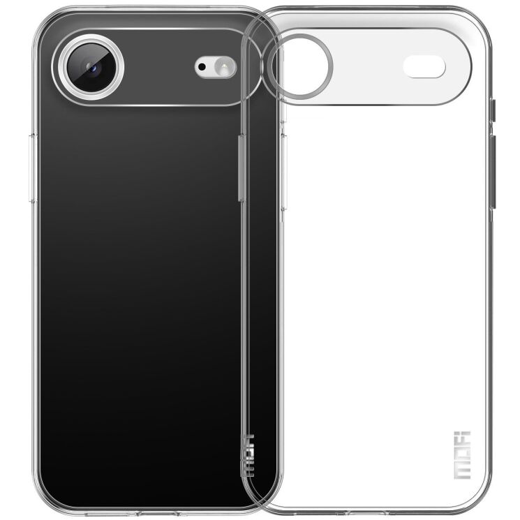 Силіконовий (TPU) чохол MOFI Thin Guard для Apple iPhone 17 Air - Transparent: фото 1 з 10