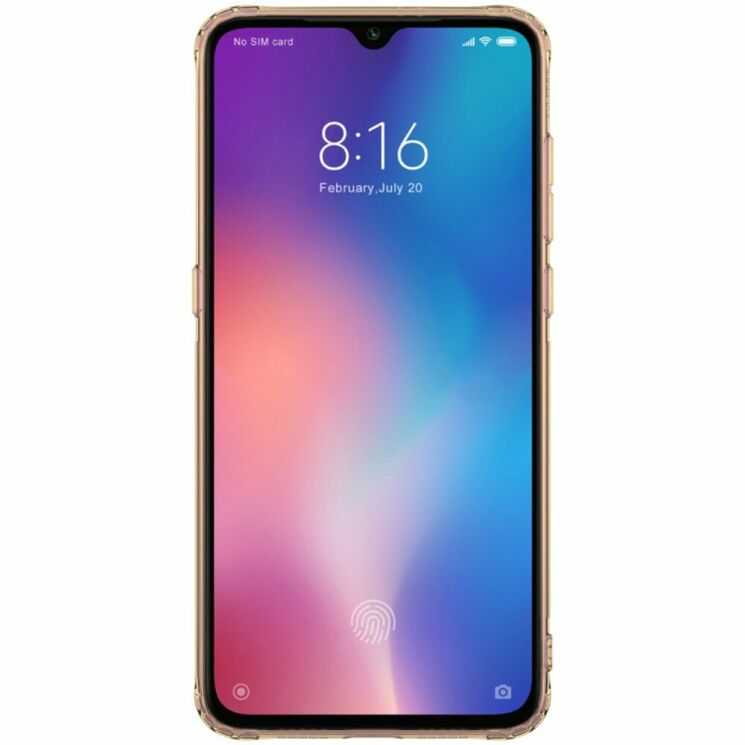 Силіконовий (TPU) чохол NILLKIN Nature для Xiaomi Mi 9 - Brown: фото 2 з 5