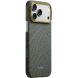 Ультратонкий чехол Pitaka Edge Case Breath of Veins для iPhone 17 Pro Max (BV1703PM) - Dive Green (411152GL). Фото 2 из 13
