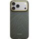 Ультратонкий чехол Pitaka Edge Case Breath of Veins для iPhone 17 Pro Max (BV1703PM) - Dive Green (411152GL). Фото 1 из 13