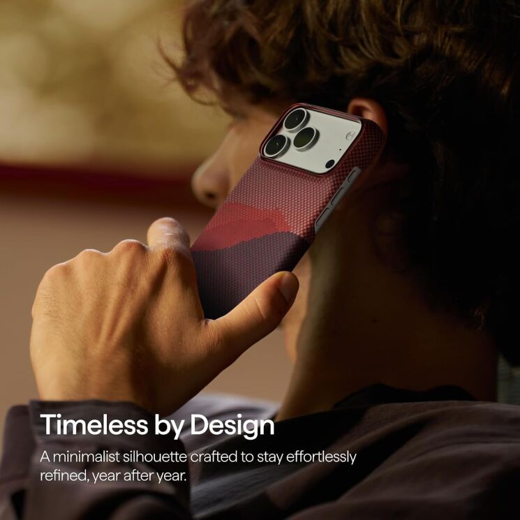 Ультратонкий чохол Pitaka Edge Case для iPhone 18 Pro (KI1806P) - California Dream-01 (423758CO) Ультратонкий чохол Pitaka Edge Case для iPhone 18 Pro (KI1806P) - California Dream-01: фото 6 з 13