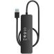 USB HUB Baseus UltraJoy Series USB to 4USB (50cm) B0005280B111-02 - Black (896358B). Фото 3 из 19